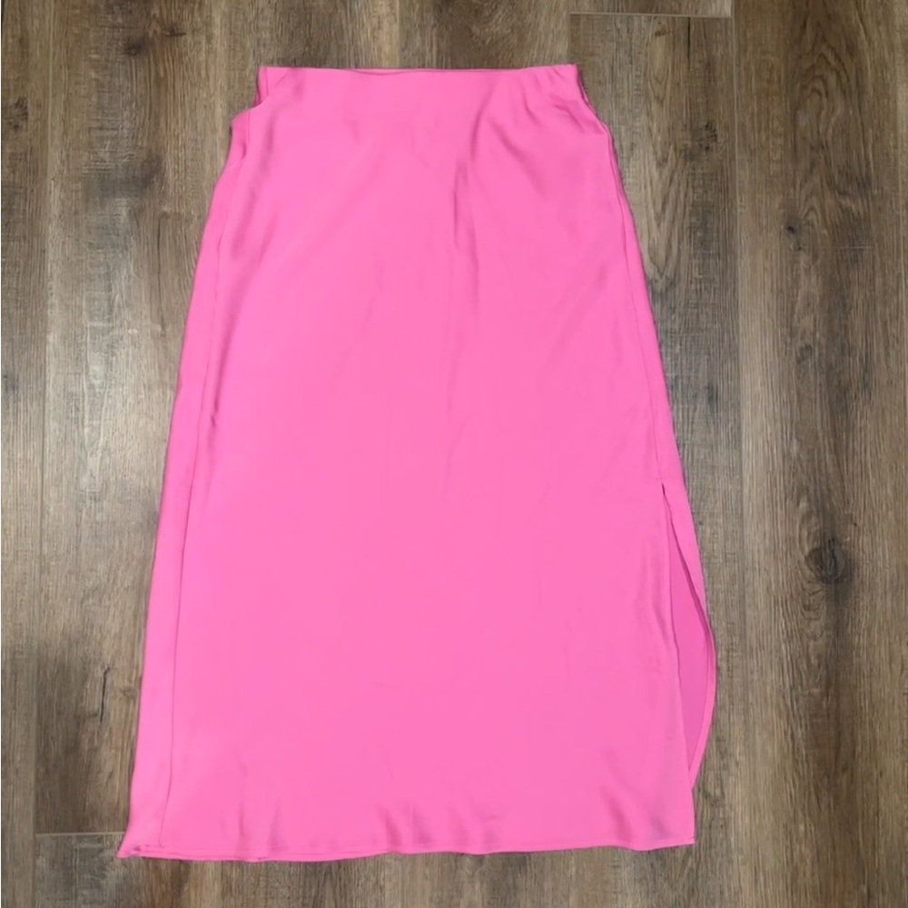 SOLD A New Day Bold Pink Midi/Maxi Skirt